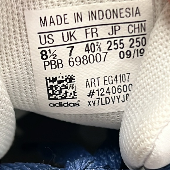 SOLD IN STORE Adidas Women’s Court/ Skate Shoes Size 8.5 - Picture 6 of 9